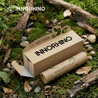 Empaque de Papel Kraft Secundario Personalizado con Laminado Mate para Bálsamo Labial y Lápiz Labial - Materiales Reciclados Ecológicos Sin Plástico
