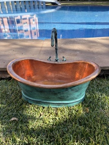 Fregadero de cobre, tendencia global en interiores, lavabo de cobre, producto de lujo para exportación, lavabo de cobre con estándar de calidad internacional. - Product Image 4