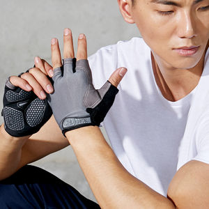 Guantes Profesionales para Gimnasio, Levantamiento de Pesas, Fisicoculturismo, Entrenamiento, con Agarre Fuerte - Product Image 3