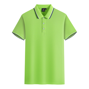 Vente en gros de polos en coton uni, personnalisables avec logo, vêtements décontractés pour hommes, polos personnalisés pour hommes - Product Image 5