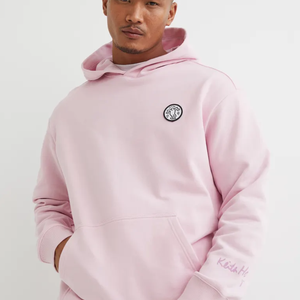 Sweat-shirts unisexes respirants et tendance avec logo personnalisé en fibre de bambou 100 %, coupe oversize, teinture unie, pull à fermeture éclair, hiver, ODM - Product Image 6