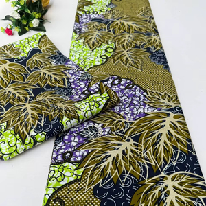 Tela de algodón con estampado de cera Africana personalizada, taparrabos de Holanda para atuendo cultural, diseños de ropa tradicional de Maputo - Product Image 1