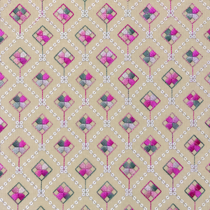Designer <b>Sequin</b> Embroidery Fabric Satin Organza Lace Textile For Couture Dress Boutique And Fashion Industry - Product Image 5