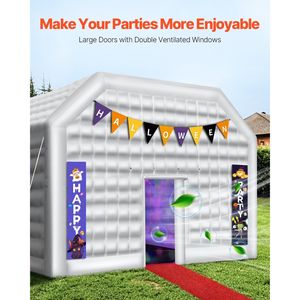 Carpa Inflable Grande para Discoteca de 26.2 x 19.7 x 13.1 Pies para Adultos, Incluye Soplador de 1100W, Equipo de Entretenimiento Inflable para Fiestas al Aire Libre - Product Image 4