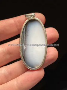 Most Beautiful Dendritic <b>Opal</b> <b>Pendant</b> <b>Necklace</b> 925 Sterling Silver Dendritic <b>Pendant</b> Agate <b>Pendant</b> Women Silver Gifts Jewelry - Product Image 3