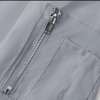 Veste de randonnée imperméable et coupe-vent pour homme, fermeture éclair, légère, pour trekking en plein air, softshell, coutures invisibles, OEM ODM, personnalisable
