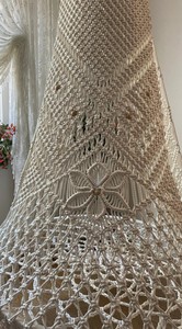 Columpio doble de macramé para patio, columpio de macramé, columpio colgante de macramé, silla de macramé, columpio de jardín, regalo de inauguración de casa - Product Image 4