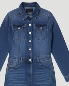 Women's <b>Wide</b> <b>Leg</b> Denim <b>Jumpsuit</b> Trendy Jean One Piece Casual Streetwear Wholesale Manufacturer Playsuit Overalls Trousers Jeans - Product Image 6