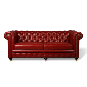 Sofá Rectangular de Cuero, Diseño Moderno y Elegante, Ecológico, de Alta Calidad, para Hogar, Oficina, Hotel y Restaurante, Decoración de Alta Demanda - Product Image 4