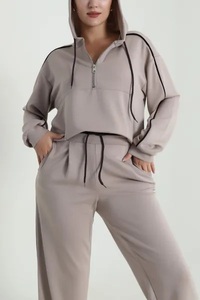 Nouveau style survêtement décontracté 2-en-1 pour femme enceinte, personnalisé avec logo, coupe ample, coupe-vent, respirant et antibactérien - Product Image 3
