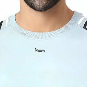High Quality New Summer Casual <b>Knitted</b> Cotton/Polyester 450g Eco-Friendly Quick Dry Breathable Short Sleeve T-Shirt Shorts <b>Set</b> - Product Image 6