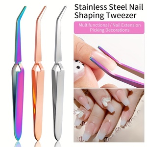 Pousse-ongles réutilisable à pointe fine courbée pour la mise en forme des ongles, la coupe des bords et une finition de manucure impeccable - Product Image 5