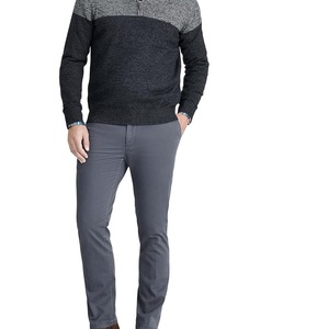 Pantalones Chino para Hombre, Cintura Alta, Corte Ajustado, Transpirables, Cómodos, Diseño Recto, Bolsillos, Logotipo Personalizado, Venta al Por Mayor, Nueva Llegada - Product Image 2