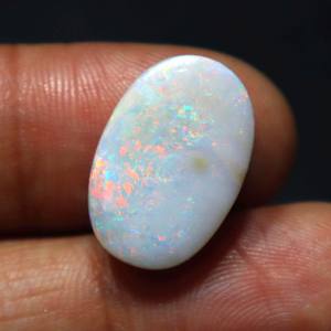 Ópalo Australiano Natural de 9 Quilates, Gema Suelta de Coober Pedy, Increíble Multifuego, Hecho a Mano para Joyería - Product Image 2