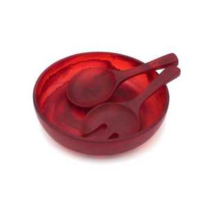 Juego de Tazón para Servir de Resina con Cuchara, Empaque Personalizado, para Exportación, Venta al por Mayor y Distribución Minorista - Product Image 6