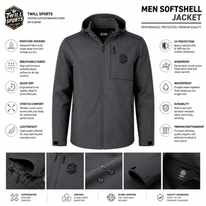 Chaqueta Softshell de Invierno de Alta Calidad con Logotipo OEM, Chaqueta de Lona para Camping y Senderismo, Chaqueta Casual de Lana Personalizada, Impermeable - Product Image 5