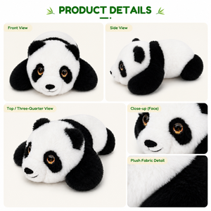 Peluche Panda IA Multilingue Parlante : Répond aux <span class=keywords><strong>questions</strong></span> et raconte des histoires – Compagnon vocal pour les jeux en famille - Product Image 3