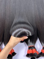 Extensions de cheveux humains, cheveux vierges vietnamiens bruts, lisses comme un miroir, grand stock, qualité supérieure, livraison rapide