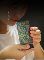Nouveau modèle 2-en-1 : Brûleur électrique de charbon et d'oud, brûleur d'encens électronique en émail noir pour la maison, le bureau et la voiture