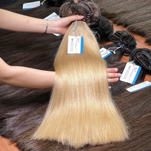 Premium Wholesale Vietnamese Human <b>Hair</b> Double Drawn Hand Tied Weft <b>Hair</b> Invisible <b>Bead</b> <b>Hair</b> <b>Extensions</b> - Product Image 4