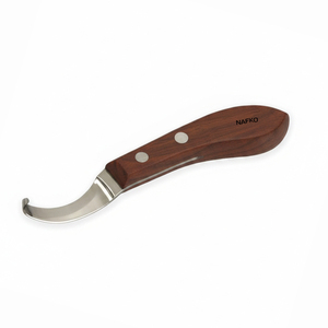 Professional Reusable Stainless Steel Wood Handle Hoof Knife-Farrier Tools Hospital Surgical <b>Veterinary</b> <b>Instruments</b> for Horse - Product Image 1