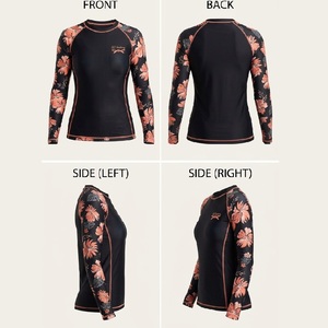 Camiseta Deportiva para Mujer, Ropa Deportiva Sublimada Personalizada, Top Atlético de Manga Larga, Protección UV, Tela de Secado Rápido, Venta al Por Mayor - Product Image 1
