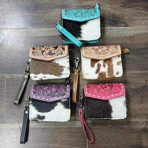 Nouveau Porte-monnaie Mini Designer 2025 en Cuir Véritable Façonné de Qualité Supérieure, Porte-cartes en Cuir de Vachette à Poils, Petit Portefeuille Femme - Product Image 5