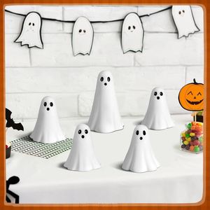 Set di 5 Statuette di Fantasmi di Halloween, Sculture in Resina per Decorazioni Interne e Vassoi a Più Livelli - Product Image 4