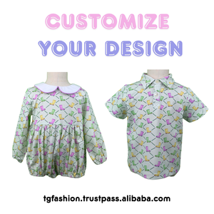 Conjunto de ropa de bebé de algodón con estampado personalizado de 3-4 semanas, mono para bebé, ropa infantil para niñas, 30 piezas - Product Image 3