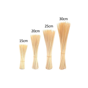 Palitos de bambú de primera calidad, ideales para servir en fiestas, barbacoas y como herramienta para mojar en una fuente de chocolate. - Product Image 6