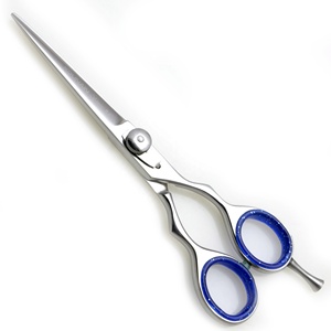 Ciseaux de coiffure KOUNAIN personnalisables en acier inoxydable japonais 440C pour droitiers, pointe arrondie, logo imprimé au laser, outils de salon - Product Image 3