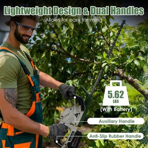 Cortasetos Inalámbrico Profesional de 2600 mAh con Mango Ajustable a 90 Grados, Capacidad de Corte de 0.6 Pulgadas, Recargable - Product Image 3