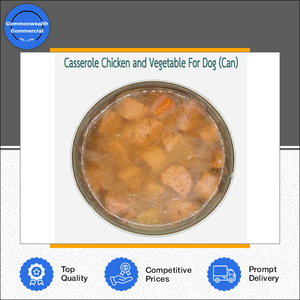 Alimento Húmedo Enlatado para Mascotas, Cazuela de Pollo y Vegetales, Ideal para Perros, de un Vendedor Confiable de Origen Tailandés - Product Image 3