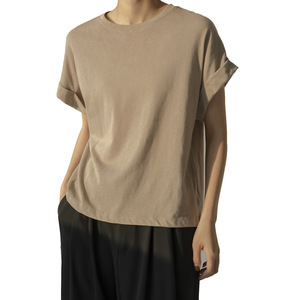เสื้อยืดแขนสั้นผ้าป่านผสมฝ้าย ระบายอากาศได้ดี สำหรับฤดูร้อน - Product Image 2
