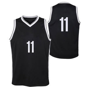 Camiseta personalizada 100% poliéster, cuello en V, de secado rápido, sin mangas, de malla, sublimada, para baloncesto. - Product Image 4