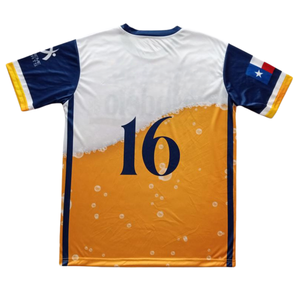 เสื้อฟุตบอลแบบซับลิเมชั่นสั่งทำพิเศษ พร้อมชื่อผู้เล่น แห้งเร็ว-OEM ชุดฟุตบอลทีม ราคาขายส่งจำนวนมาก เสื้อฟุตบอล - Product Image 2