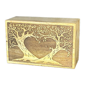 Factory Manufacturing Wooden Cremation <b>Urns</b> for Human <b>Ashes</b> Tree of Life Mango Wood Cremation <b>Urn</b> <b>Pets</b> Adult <b>Ashes</b> Funeral <b>Urns</b> - Product Image 2