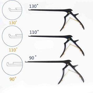 Rongeur Kerrison noir 230 mm, 90, 110, 130 degrés, instrument chirurgical orthopédique en acier inoxydable réutilisable pour la chirurgie osseuse vétérinaire - Product Image 4