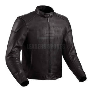 Chaqueta de Motociclista de Cuero para Hombre, Estilo Moderno, Transpirable, Impermeable para Invierno, Venta al Por Mayor, MOQ Bajo - Product Image 2