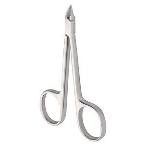 Professional Wholesale Tissue <b>Nail</b> <b>Scissor</b> <b>for</b> Tissue Cuticle Cutting Stainless Steel Straight Blade Right-Handed Durable METAL - Product Image 4