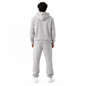 Sudadera con capucha vintage con logo personalizado OEM, estilo oversize, ropa urbana, chándal deportivo, sudadera de algodón polar de corte holgado para gimnasio, proveedor al por mayor - Product Image 3