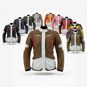 Veste de moto en textile sportif, imperméable, avec protection, respirante, pour course moto, touring, rembourrée CE, pour motard - Product Image 1