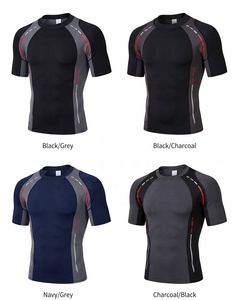 Maillot de bain à manches courtes en néoprène pour hommes adultes, protection solaire UPF 50+, séchage rapide, respirant, pour la natation, le surf et les sports nautiques, compression - Product Image 6