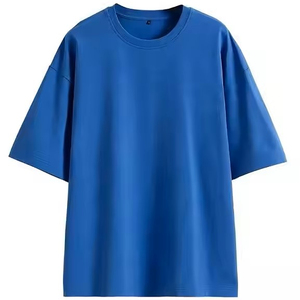 เสื้อยืดคอกลมผู้ชายพิมพ์ลายโอเวอร์ไซส์ ดีไซน์ OEM รุ่นใหม่ปี 2026 ผลิตในปากีสถาน ผ้าฝ้ายถัก 100% สวมใส่สบายสำหรับฤดูร้อน - Product Image 3