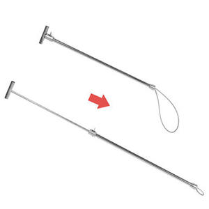 Lance de capture pour animaux en aluminium écologique antidérapante, durable, pour attraper les chiens - Product Image 1