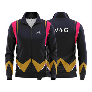 Blouson Bomber Unisexe Personnalisé pour l'Athlétisme, Coupe Ample, Entièrement Zippé, Coupe-Vent, Respirant, Écologique, avec Logo Frontal, Idéal Printemps - Product Image 3