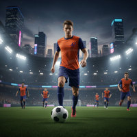 Vêtements de sport, maillot de football, design de couleur personnalisé, respirant, manches courtes, meilleure qualité