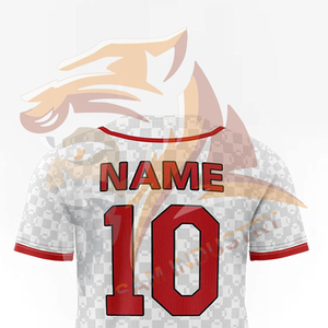 Custom Manufacturer's Adults Size Baseball Jersey Top Selling Breathable 100% Cotton Anti-Bacterial Quick Dry Baseball Jersey - Product Image 4