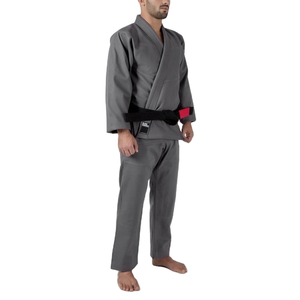 Advanced Karate Uniform White Gi Set with Enhanced Durability, Sweat Absorption, and Adjustable Red Belt for Long Sessions - Product Image 5