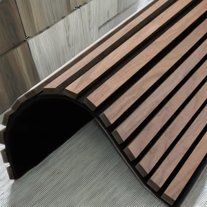 แผ่นอะคูสติก MDF รุ่นใหม่ ปี 2025 ขนาดและสีตามสั่ง แผ่นผนังอะคูสติกแบบแผ่นไม้ ดีไซน์ทันสมัย กันเสียง สำหรับตกแต่งห้องนั่งเล่น ห้องนอน โรงแรม - Product Image 5